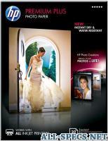 HP cr676a бумага premium plus glossy photo paper 20 листов 13x18 см 3798010