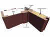 ProfilDoors Добор 150mm экошпон Грей мелинга 7398021