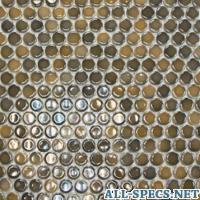 Elada Mosaic мозаика 19a-34 300x300x6 мм коричневая 730605249