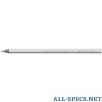 Faber-Castell карандаш перманентный белый 22041444