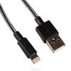 Liberty Project дата-кабель Apple Lightning в оплетке, Black White 399299