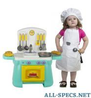 Совтехстром Игровой набор "Моя кухня с костюмом повара", 19 предметов