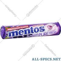 Mentos Жевательная резинка «Mentos» виноград, 15.5 г