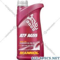 Mannol Масло трансмиссионное «Mannol» ATF AG55 Automatic 8212, MN8212-1, 1 л