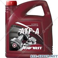 Favorit Масло трансмиссионное «Favorit» ATF-A, 55612, 4 л