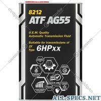 Mannol Масло трансмиссионное «Mannol» ATF AG55 Automatic, MN8212-1ME, 1 л