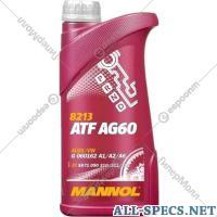 Mannol Масло трансмиссионное «Mannol» ATF AG60, MN8213-1ME, 1 л