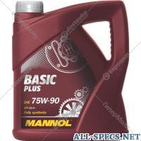 Mannol Масло трансмиссионное «Mannol» 8108 Basic Plus 75W-90 API GL 4+ VW 501.50, 53737, 4 л